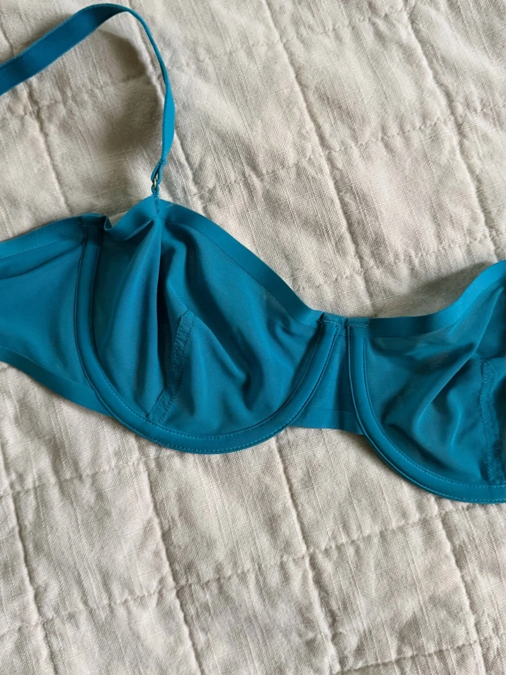 CUUP Mesh Balconette Turquoise 32D